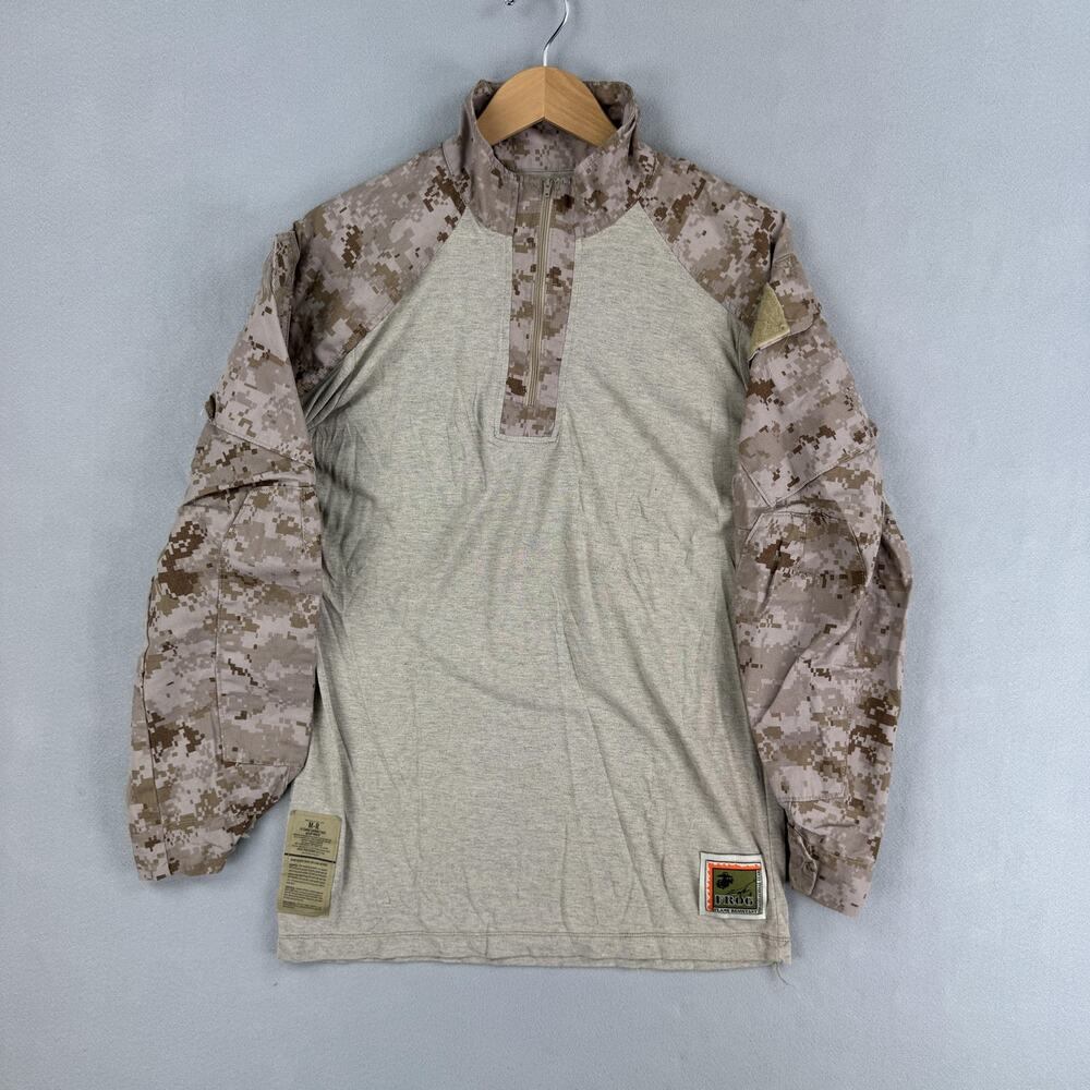 Crye Precision FROG Shirt Mens Medium Desert MARPAT FR Combat Long Sleeve